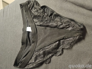 Getragener Damen Tanga String