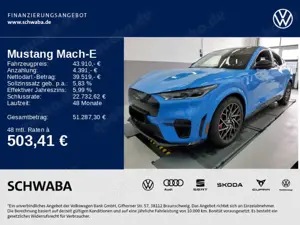 Ford Mustang Mach-E Mustang MACH-E GT AWD *ACC*PANO*MATRIX*NAVI*20''