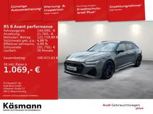 Audi RS6 RS6 Avant performance quattro KERAMIK VMax 305 R