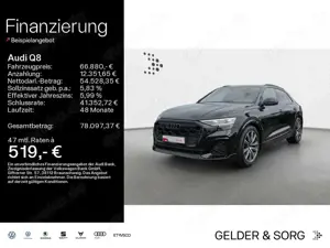 Audi Q8 55 TFSI qu. S line (Ext) AHK*Matrix*HuD*Air