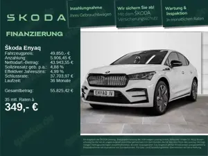 Skoda Enyaq Coupé RS 21 AHK CANTON LEDER MEMORY PANO