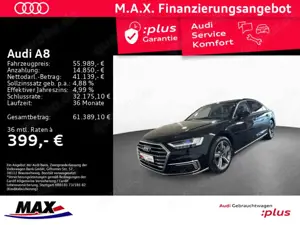 Audi A8 60 TFSI e QUAT HD MATRIX+PANO+LUFT+HUD+REMOTE