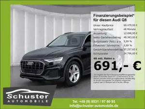 Audi Q8 50TDI quattro*Luftfed 360°Kam Panodach Leder