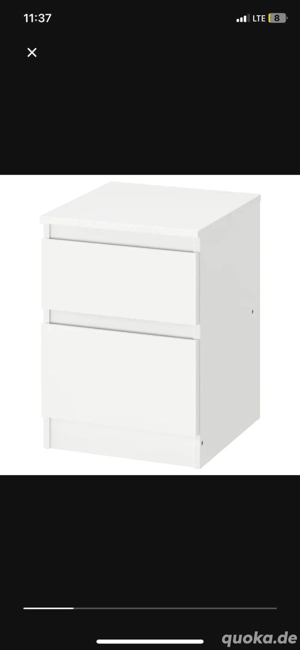 Ikea zwei Stück nachtisch neu