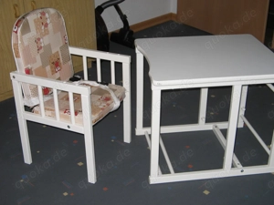 Kinder-Hochstuhl -Tischkombination