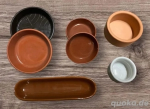 Versch. Wasser. - Futterschalen