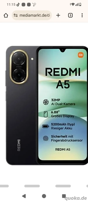 Handy Redmi A5