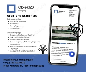 Grün- und Graupflege Deutschlandweit - Außenanlagen professionell betreut