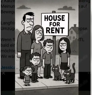 6-köpfige Familie sucht Haus zur Miete!