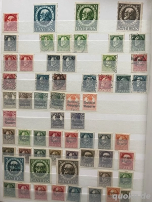 Bayern Briefmarken Sammlung