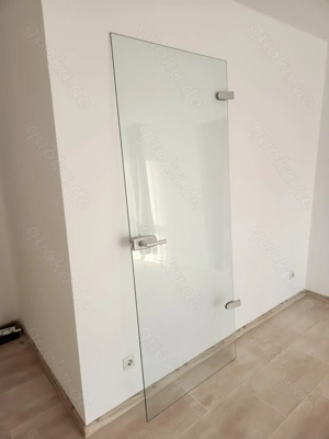 Glastür 83,4  209 cm. Rechtsschlag. Transparent. Selbstabholung in Ratingen 40880