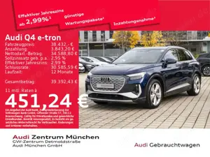 Audi Q4 e-tron 40 S line AHK/Navi/Virtual/Assistenz