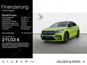 Skoda Enyaq Coupé RS |AHK|HUD|LMF|ACC|SHZ|VZE|RFK|