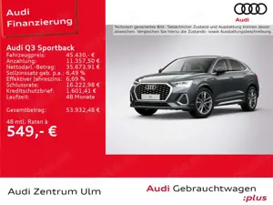 Audi Q3 S-Line 35TFSI 19 NAVI STANDH 5J.GAR