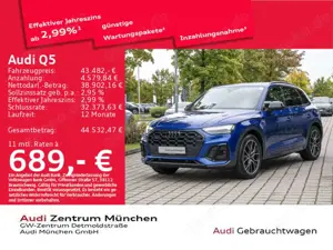 Audi Q5 50 TFSI e qu. S tronic S line Pano/Luftf./Vir