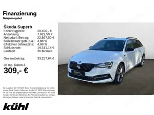Skoda Superb Combi 1.5 TSI DSG Sportline Navi,AHK,Stan