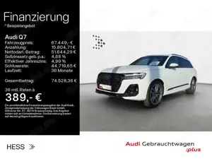 Audi Q7 55 TFSIe quattro S-LINE*NAVI*HUD*LUFT*AHK*MAT