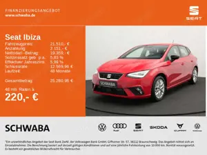 SEAT Ibiza FR 1.5 TSI DSG *LED*SPUR*GRA*NAVI*KAM*16''