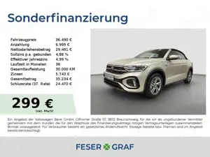 Volkswagen T-Roc Cabrio R-Line 1.5TSI 110kW DSG Kamera Key