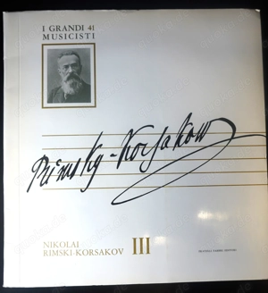 Klassik-Schallplatten, 5 Stück - Il Grandi Musicisti - Reihe
