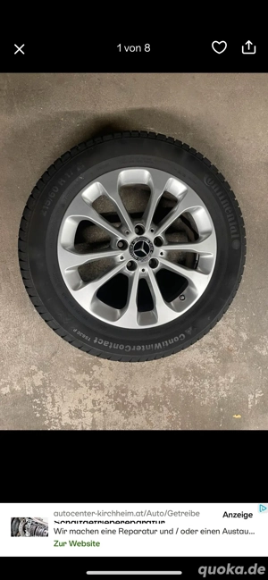 Original Mercedes Kompletträder Winter zu ver verkaufen