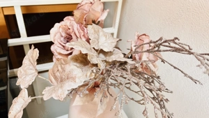 Bodenvase ros  40 cm hoch Bild 2