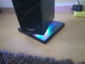 Soundsystem mit bluetooth, USB, Radio lautsprecherTurm Bild 4