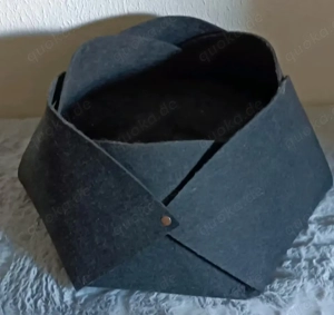 TAUSCHEN: Katzen-Nest aus Filz inklusive Kuschelkissen