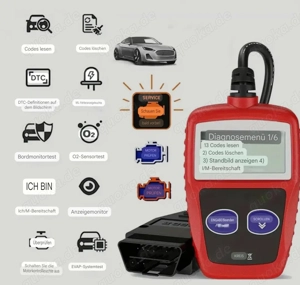 Auto Fehler Diagnose Instrument OBD 2 FehlerCode Scan-Tools