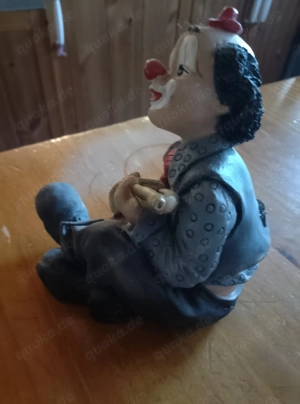 Dipinto a Mano - Clown Figur Made in Italy