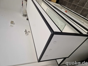 Auf Lager Kunststoff Terrarium 1 Stück in weiß und schwarz  Bild 3