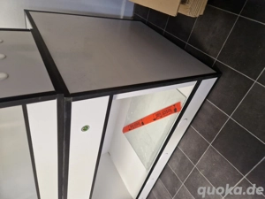 Auf Lager Kunststoff Terrarium 1 Stück in weiß und schwarz  Bild 2