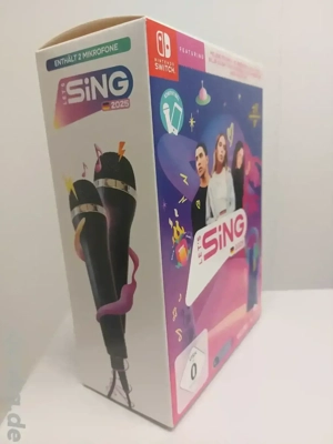 +Neu+ Switch Let's Sing 2025 inkl. 2 Mikros