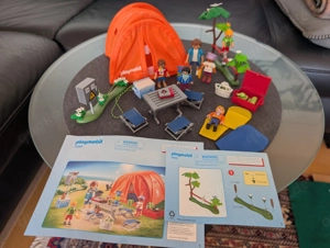 Playmobil Family Fun Familiencamping und Slackline