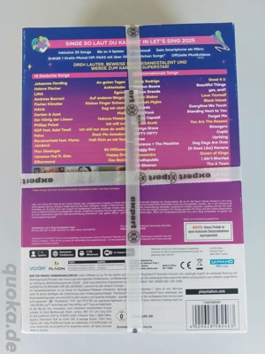 Original verpacktes PS5 Let's Sing 2025 inkl. 2 Mikrofone Bild 5