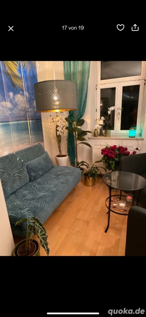 Couch Sitzgarnitur, Sessel  Couchtisch, lampe