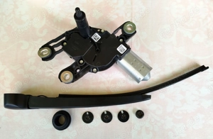 Seat Ibiza KJ 6F Wischermotor 5G0955711D Valeo original VW Skoda Scheibenwischer Wischerarm Gummi Bild 4