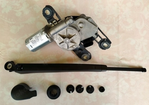 Seat Ibiza KJ 6F Wischermotor 5G0955711D Valeo original VW Skoda Scheibenwischer Wischerarm Gummi