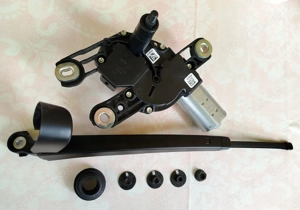 Seat Ibiza KJ 6F Wischermotor 5G0955711D Valeo original VW Skoda Scheibenwischer Wischerarm Gummi Bild 3