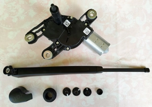 Seat Ibiza KJ 6F Wischermotor 5G0955711D Valeo original VW Skoda Scheibenwischer Wischerarm Gummi Bild 2