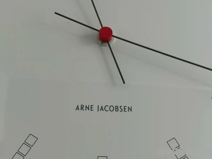 Arne Jacobsen Bankers Wanduhr