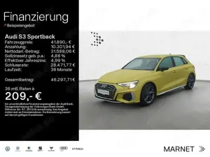 Audi S3 TFSI*Navi*Matrix*Alu*BO*PDC*Carbon