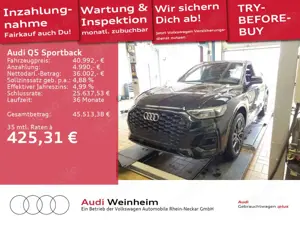 Audi Q5 45 TFSI Black S-Line Head Up S-Sitz