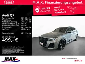 Audi Q7 50 TDI QUATTRO S LINE 7-SITZER MATRIX+AHK+PAN