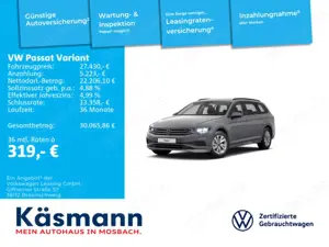 Volkswagen Passat Variant 1.5TSI DSG AHK KAM NAVI SHZ ACC