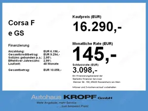 Opel Corsa F e GS Line FIN ab 2,99% LED+Navi+SHZ+LM Bild 2