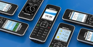 Fritz!Fon C6 DECT-Komforttelefon (hochwertiges Farbdisplay, HD-Telefonie, Internet- Komfortdienste