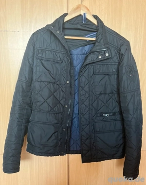 Tommy Hilfiger Jacke - Herren, Größe S - schwarz, blau