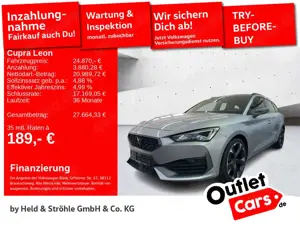 CUPRA Leon Sportstourer e-HYBRID DSG LED NAV KAM PDC