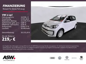 Volkswagen e-up! move up! Automatik Klimaautomatik RFK CCS